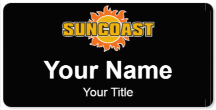 Custom name badges for Suncoast
