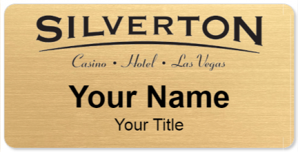 Custom name badges for Silverton Las Vegas