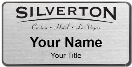 Custom name badges for Silverton Las Vegas