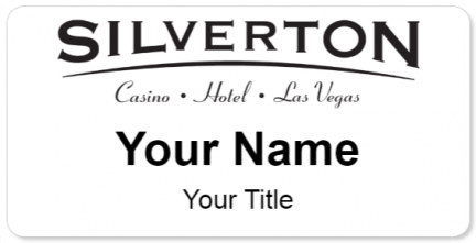 Custom name badges for Silverton Las Vegas