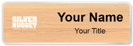 Custom name badges for Silver Nugget Casino