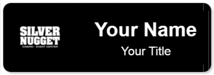 Custom name badges for Silver Nugget Casino