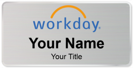 Custom name badges for Workday