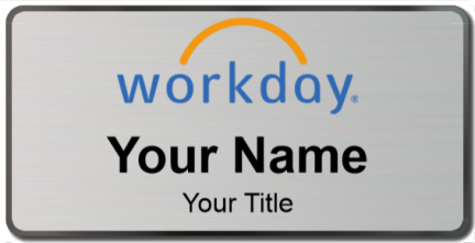Custom name badges for Workday