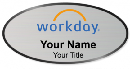 Custom name badges for Workday