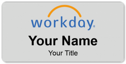 Custom name badges for Workday