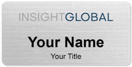Custom name badges for Insight Global