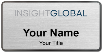 Custom name badges for Insight Global