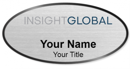 Custom name badges for Insight Global
