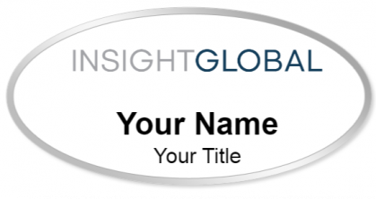 Custom name badges for Insight Global