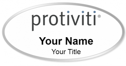 Custom name badges for Protiviti