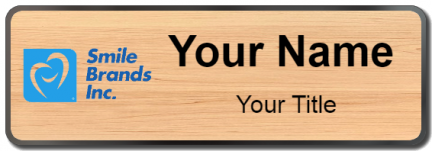 Custom name badges for Smile Brands