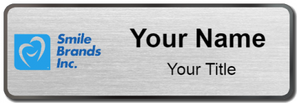 Custom name badges for Smile Brands