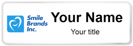 Custom name badges for Smile Brands