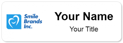 Custom name badges for Smile Brands