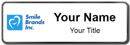 Custom name badges for Smile Brands