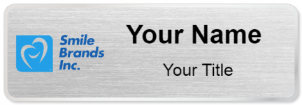 Custom name badges for Smile Brands
