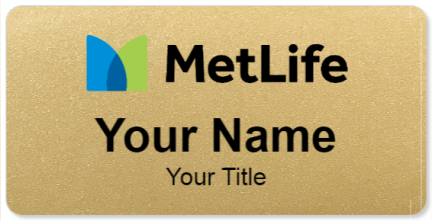 Custom name badges for MetLife