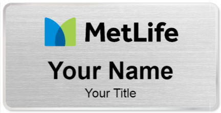 Custom name badges for MetLife