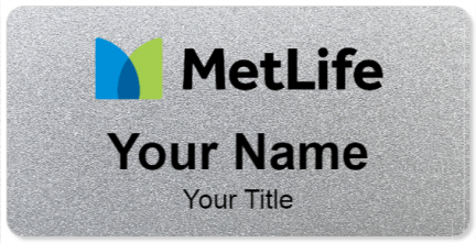 Custom name badges for MetLife