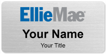 Custom name badges for Ellie Mae