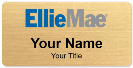Custom name badges for Ellie Mae