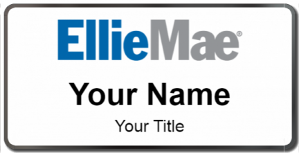 Custom name badges for Ellie Mae