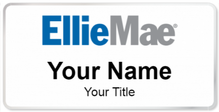 Custom name badges for Ellie Mae
