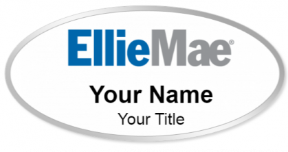Custom name badges for Ellie Mae