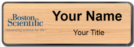 Custom name badges for Boston Scientific