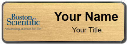 Custom name badges for Boston Scientific