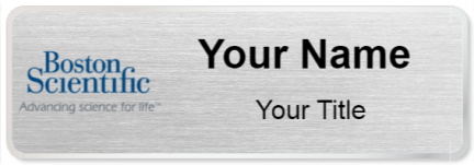 Custom name badges for Boston Scientific