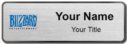 Custom name badges for Blizzard Entertainment