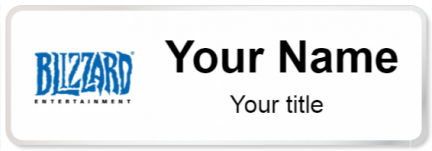 Custom name badges for Blizzard Entertainment