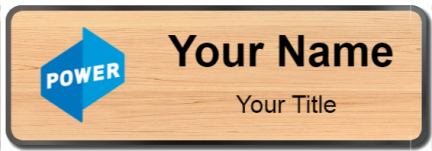 Custom name badges for Power Home Remodeling