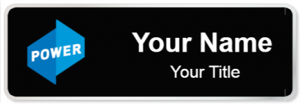Custom name badges for Power Home Remodeling