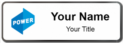 Custom name badges for Power Home Remodeling