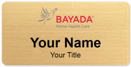 Custom name badges for BAYADA Home Health Care