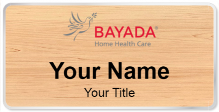 Custom name badges for BAYADA Home Health Care