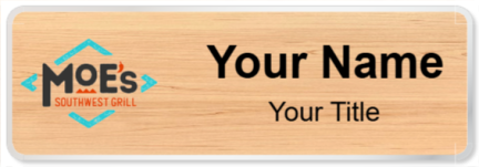 Custom name badges for Moes
