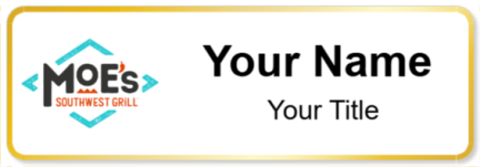 Custom name badges for Moes