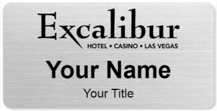 Custom name badges for Excalibur Hotel & Casino Las Vegas
