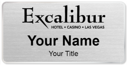 Custom name badges for Excalibur Hotel & Casino Las Vegas