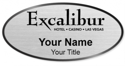 Custom name badges for Excalibur Hotel & Casino Las Vegas