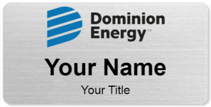 Custom name badges for Dominion Resources