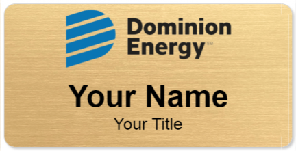 Custom name badges for Dominion Resources