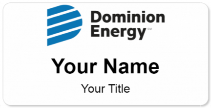 Custom name badges for Dominion Resources