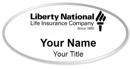 Custom name badges for Liberty National Life