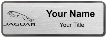 Custom name badges for Jaguar
