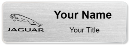 Custom name badges for Jaguar